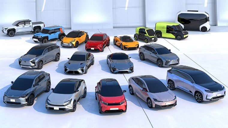 Photo: Toyota's Global BEV Lineup Until 2030